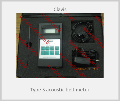 Clavis - Type 5 acoustic belt meter