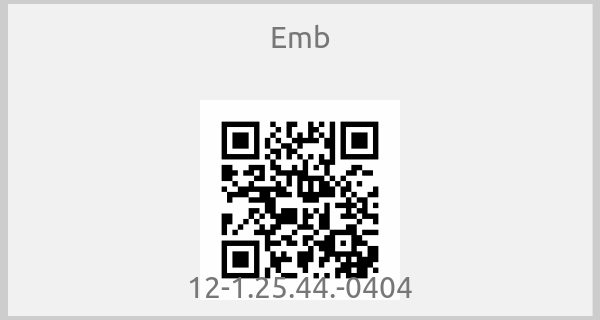 Emb - 12-1.25.44.-0404