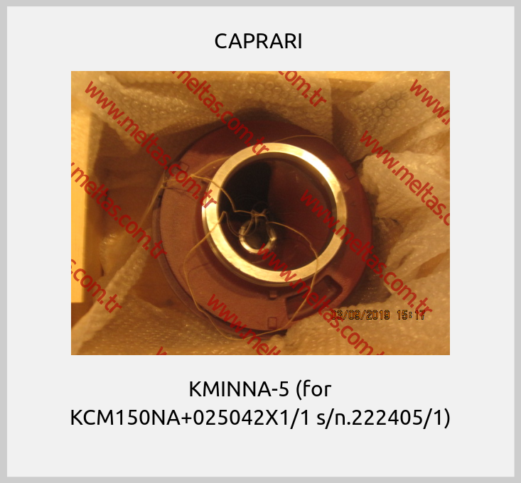 CAPRARI  - KMINNA-5 (for KCM150NA+025042X1/1 s/n.222405/1)