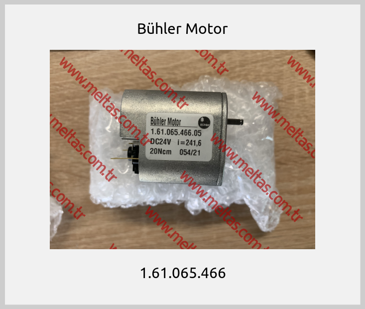Bühler Motor - 1.61.065.466