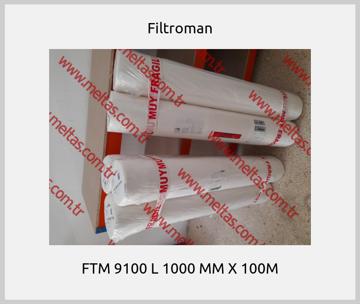 Filtroman - FTM 9100 L 1000 MM X 100M