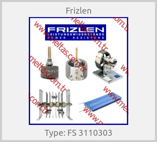 Frizlen - Type: FS 3110303
