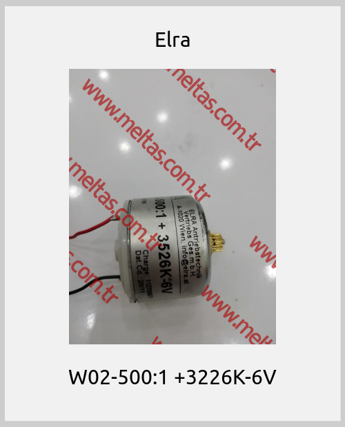 Elra - W02-500:1 +3226K-6V