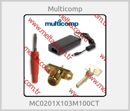 Multicomp - MC0201X103M100CT 