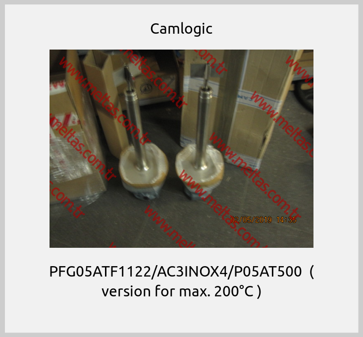 Camlogic - PFG05ATF1122/AC3INOX4/P05AT500  ( version for max. 200°C )