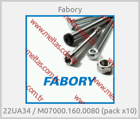 Fabory-22UA34 / M07000.160.0080 (pack x10)