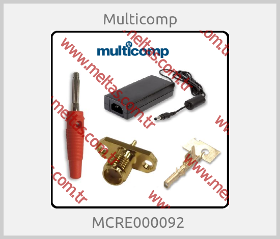 Multicomp - MCRE000092 