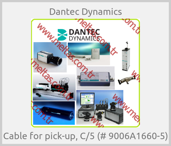 Dantec Dynamics - Cable for pick-up, C/5 (# 9006A1660-5)
