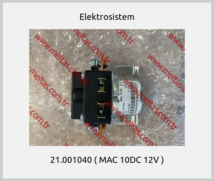 Elektrosistem - 21.001040 ( MAC 10DC 12V )