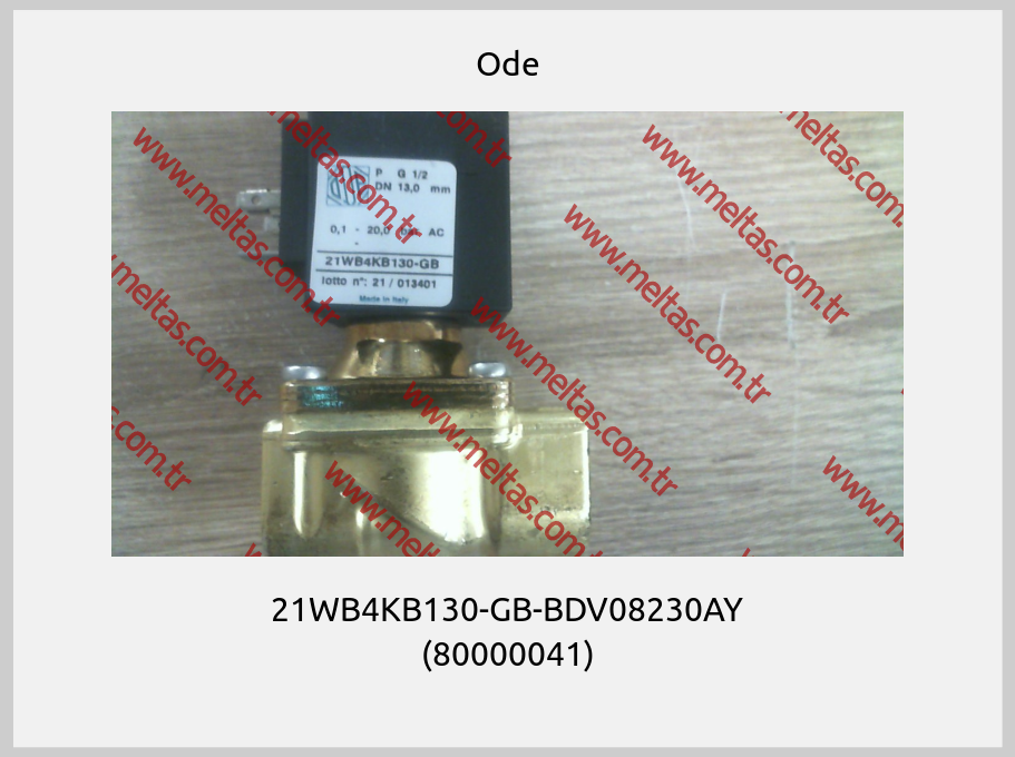 Ode - 21WB4KB130-GB-BDV08230AY (80000041)