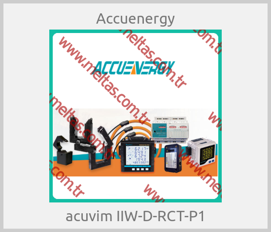 Accuenergy - acuvim IIW-D-RCT-P1