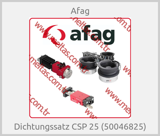 Afag-Dichtungssatz CSP 25 (50046825)