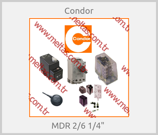 Condor-MDR 2/6 1/4" 