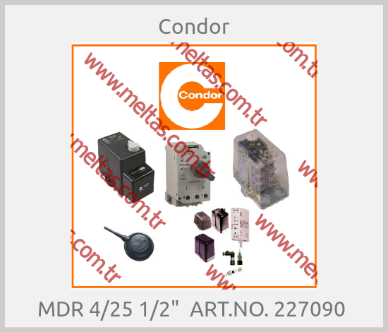 Condor - MDR 4/25 1/2"  ART.NO. 227090 