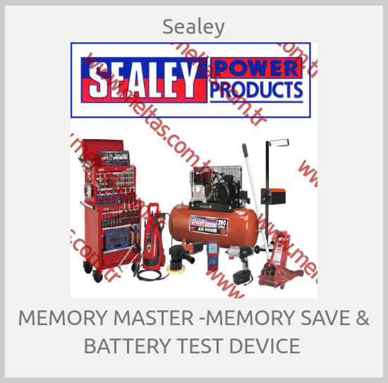 Sealey - MEMORY MASTER -MEMORY SAVE & BATTERY TEST DEVICE 