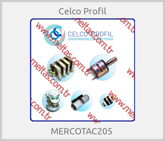Celco Profil - MERCOTAC205 