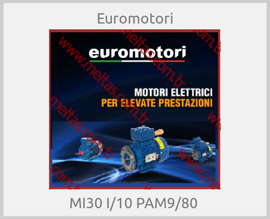Euromotori - MI30 I/10 PAM9/80 