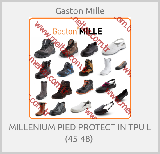 Gaston Mille - MILLENIUM PIED PROTECT IN TPU L (45-48) 