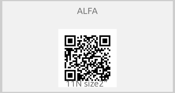 ALFA-11N size2" 
