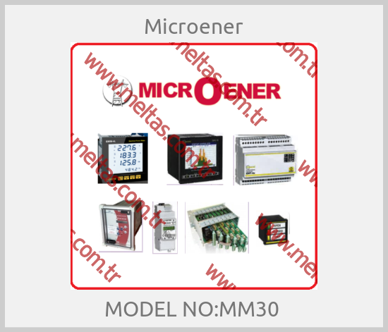 Microener-MODEL NO:MM30 