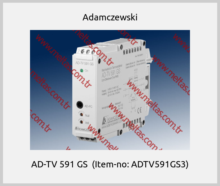 Adamczewski - AD-TV 591 GS  (Item-no: ADTV591GS3)