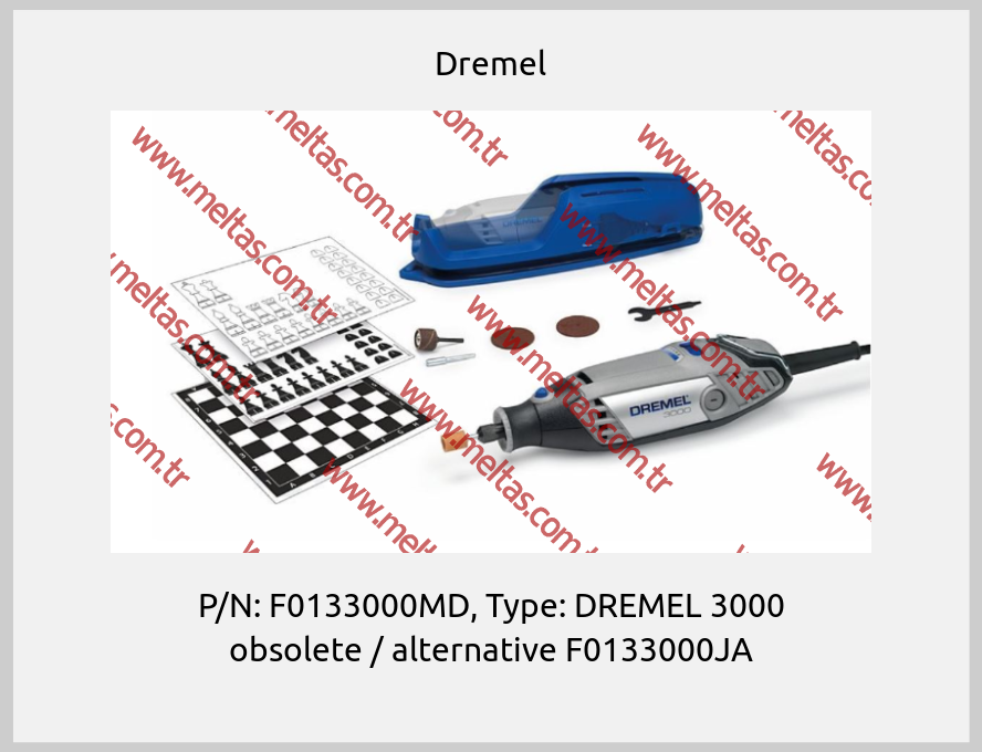 Dremel - P/N: F0133000MD, Type: DREMEL 3000 obsolete / alternative F0133000JA