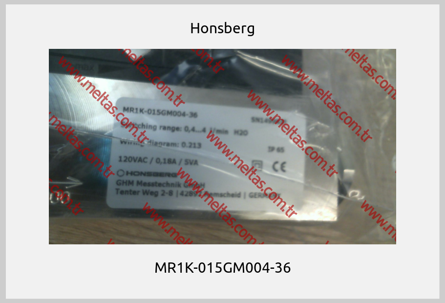 Honsberg - MR1K-015GM004-36