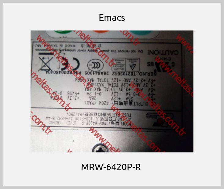 Emacs - MRW-6420P-R 