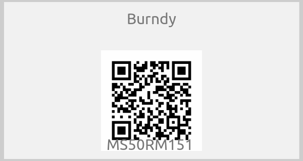 Burndy - MS50RM151 
