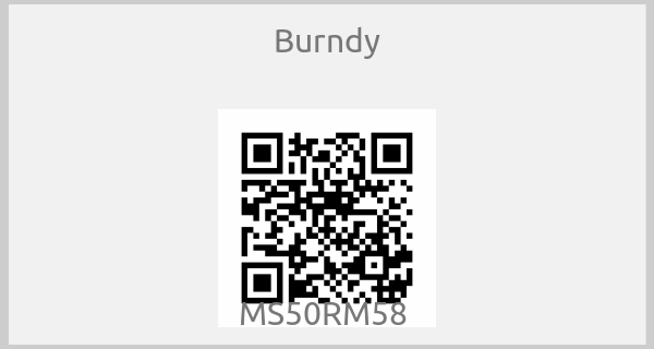 Burndy - MS50RM58 