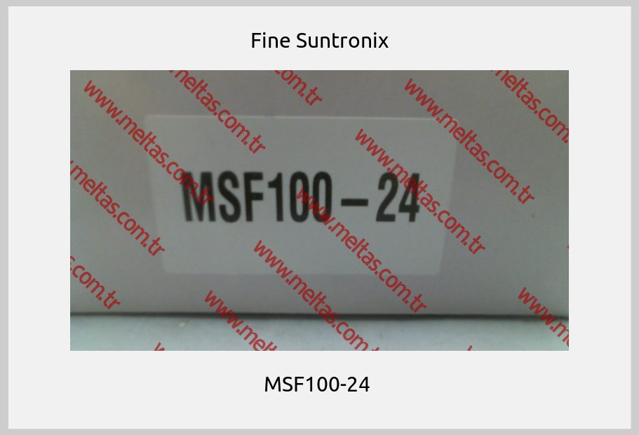 Fine Suntronix-MSF100-24 
