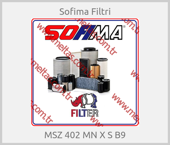 Sofima Filtri - MSZ 402 MN X S B9
