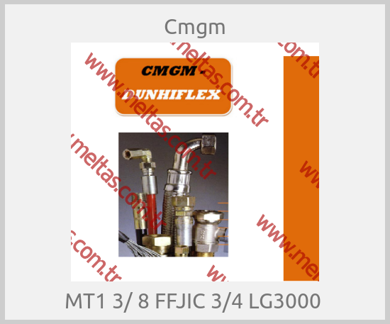 Cmgm - MT1 3/ 8 FFJIC 3/4 LG3000 
