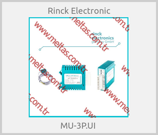 Rinck Electronic - MU-3P.UI 