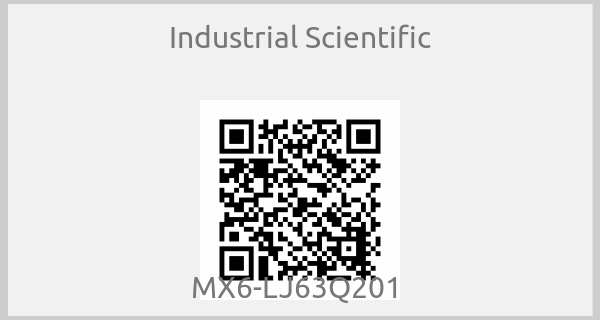 Industrial Scientific - MX6-LJ63Q201 