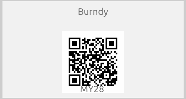 Burndy - MY28 