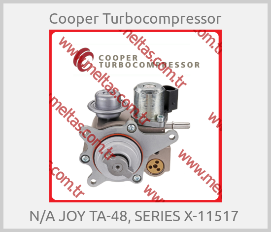 Cooper Turbocompressor-N/A JOY TA-48, SERIES X-11517 