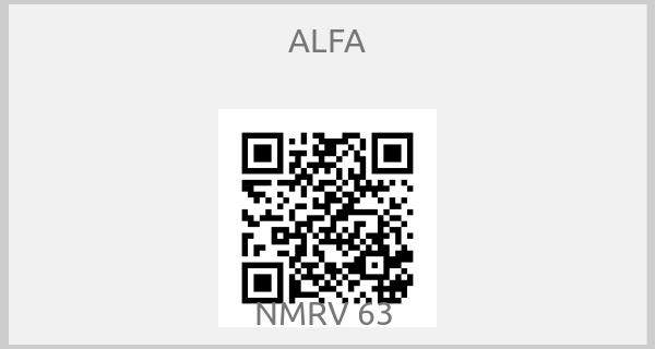 ALFA-NMRV 63 