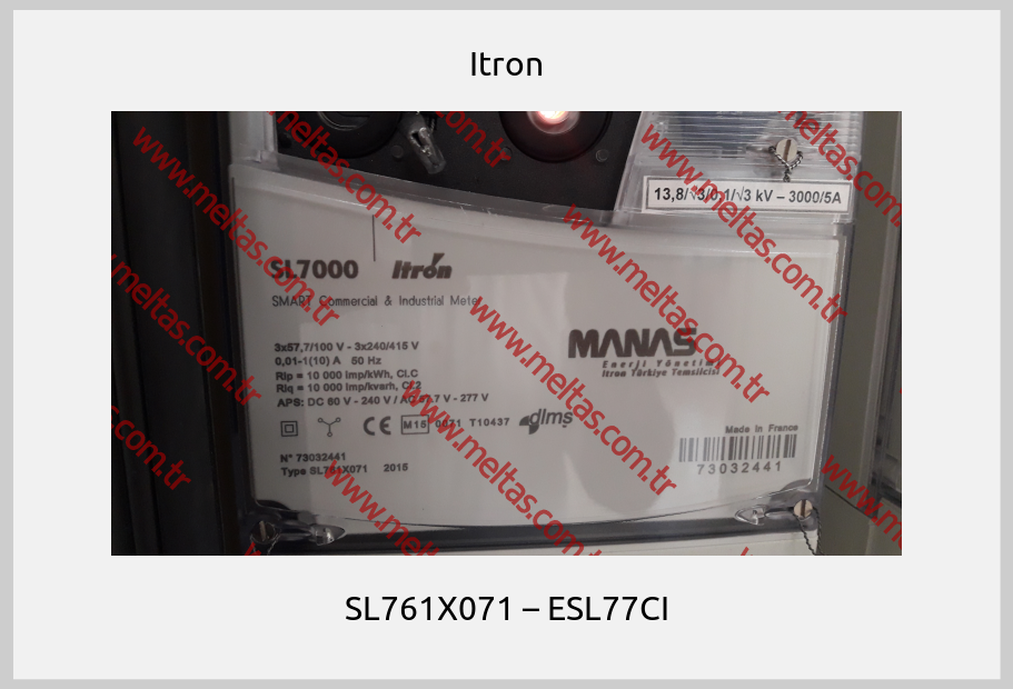 Itron - SL761X071 – ESL77CI