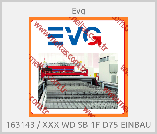 Evg-163143 / XXX-WD-SB-1F-D75-EINBAU