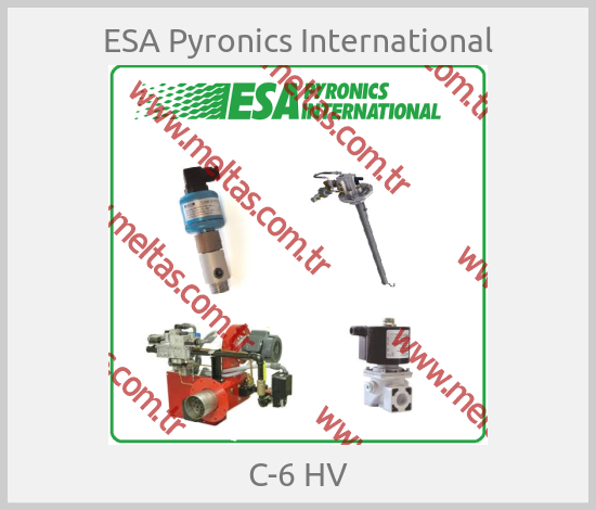 ESA Pyronics International - C-6 HV