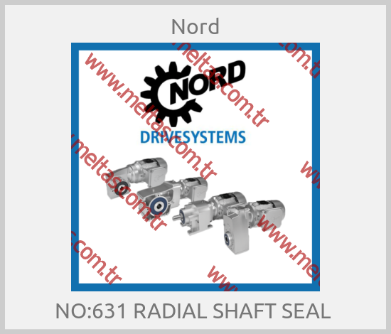Nord - NO:631 RADIAL SHAFT SEAL 