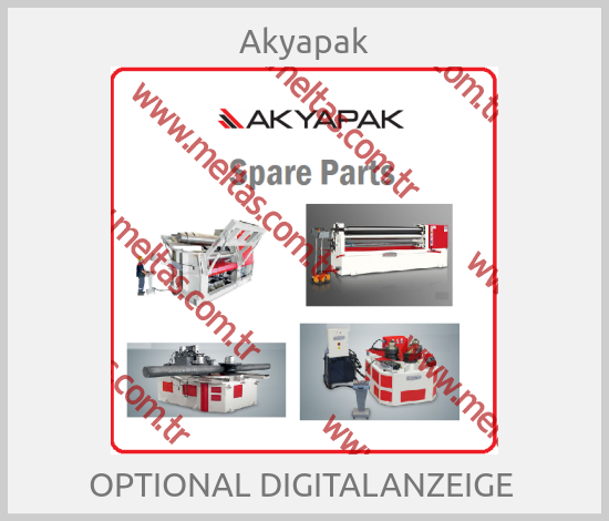 Akyapak - OPTIONAL DIGITALANZEIGE 