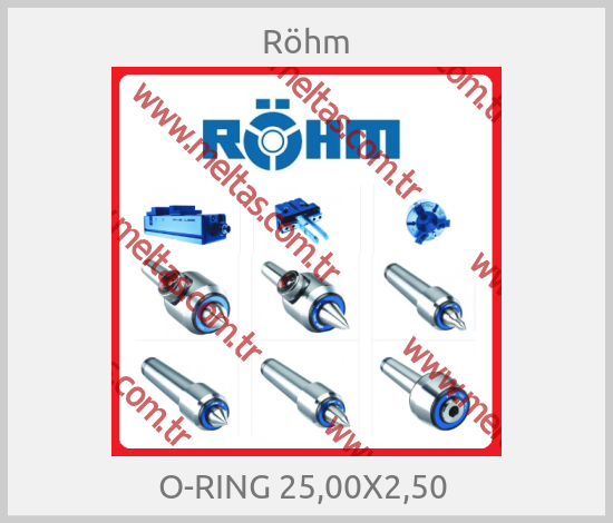 Röhm - O-RING 25,00X2,50 