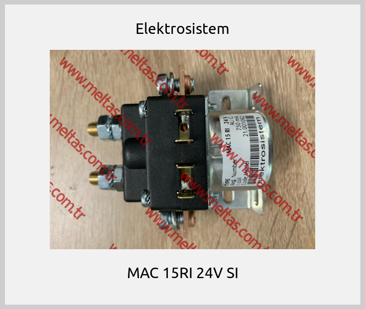 Elektrosistem - MAC 15RI 24V SI