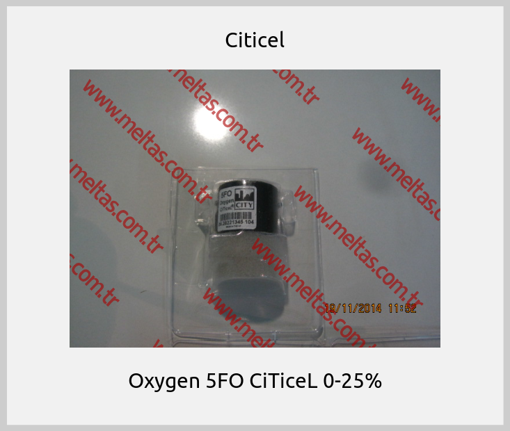 Citicel - Oxygen 5FO CiTiceL 0-25%
