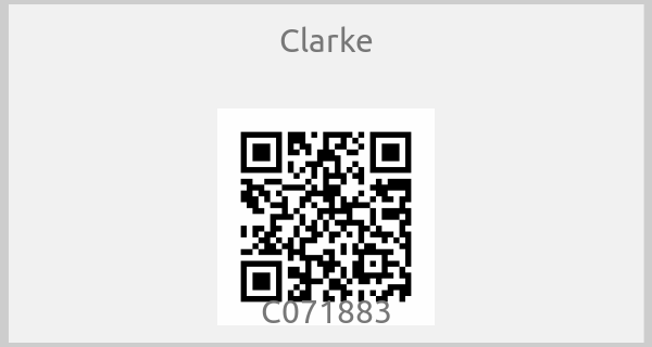 Clarke - C071883