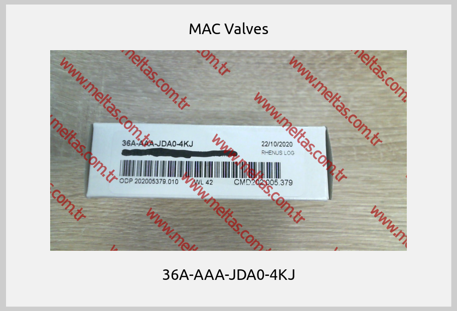 МAC Valves - 36A-AAA-JDA0-4KJ