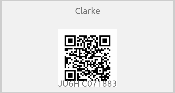 Clarke - JU6H C071883