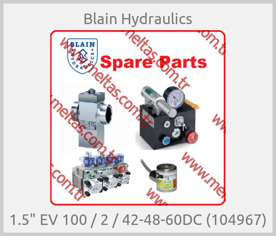 Blain Hydraulics - 1.5" EV 100 / 2 / 42-48-60DC (104967)